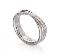 Anello Rubinia Donna in Argento Diamante 0.18 Ct AN8ABT - AN8ABT-16